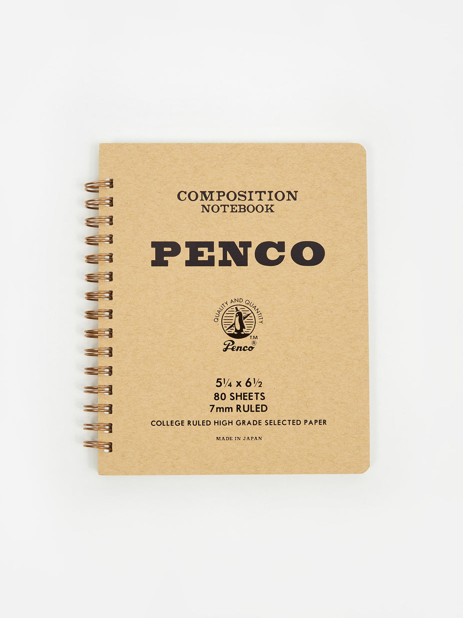 Hightide | Penco Hightide Penco Coil Notebook Medium - Medium - Neutrals
