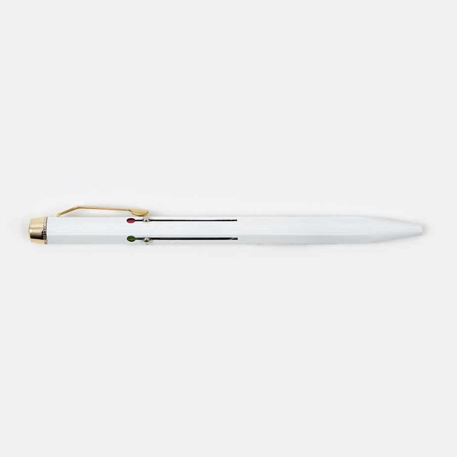 Hightide | Penco Hightide 4 Colour Ballpoint Pen - White - White
