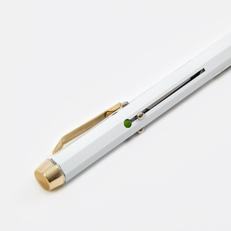 Hightide | Penco Hightide 4 Colour Ballpoint Pen - White - White