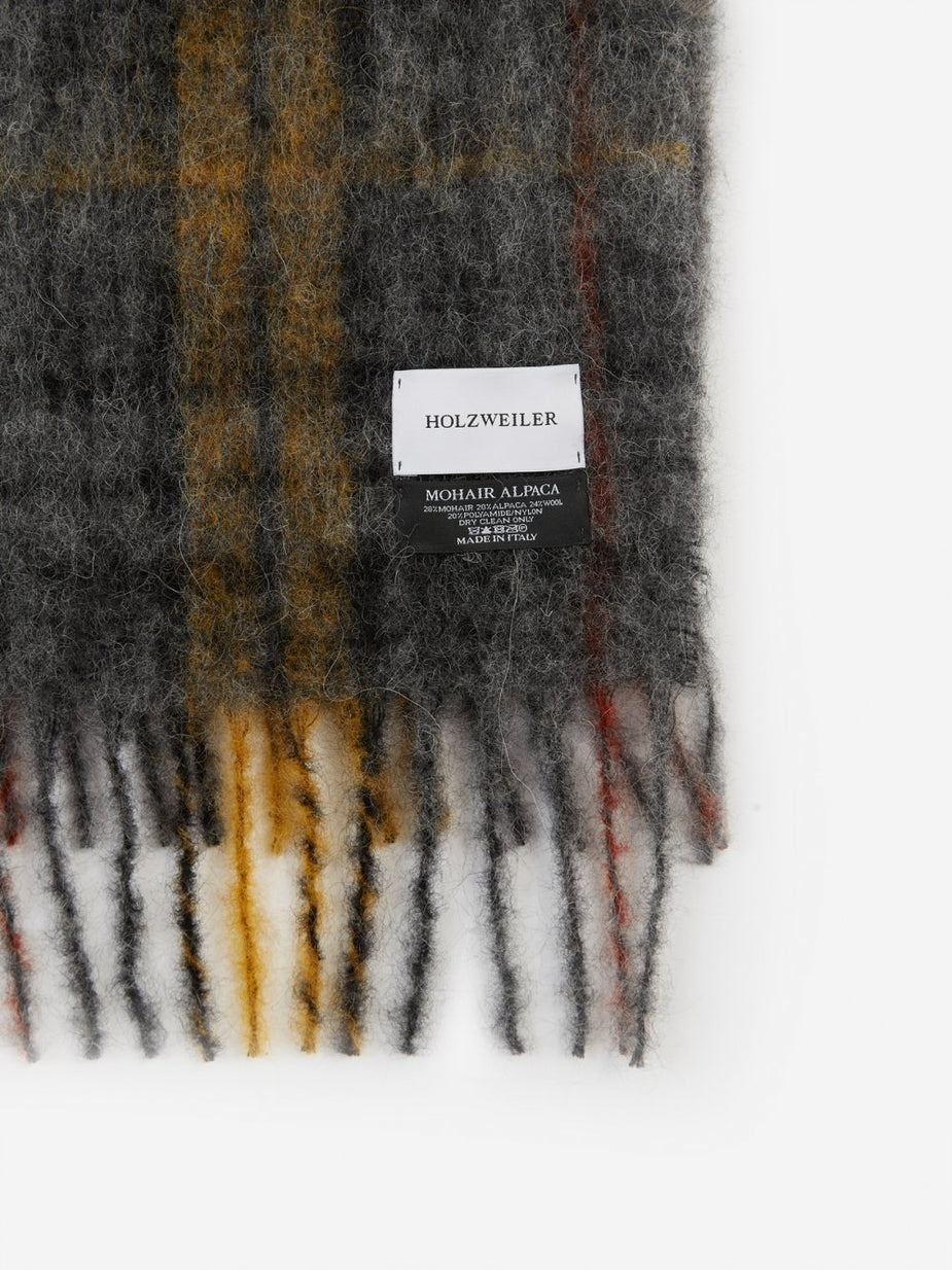 Holzweiler Holzweiler Fresia Check Scarf - Danalite - Other