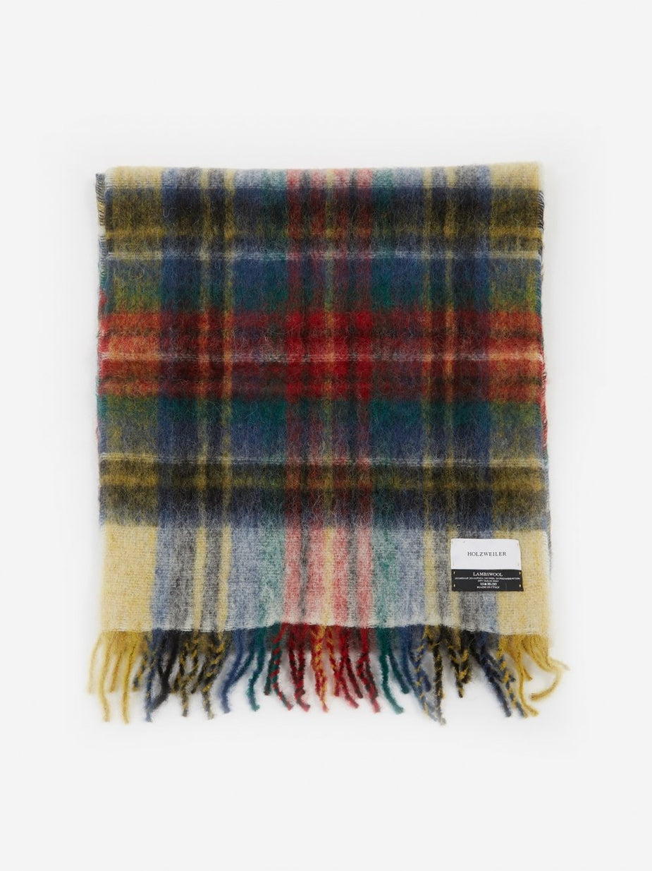 Holzweiler Holzweiler Fresia Check Scarf - Royal Holz - Other