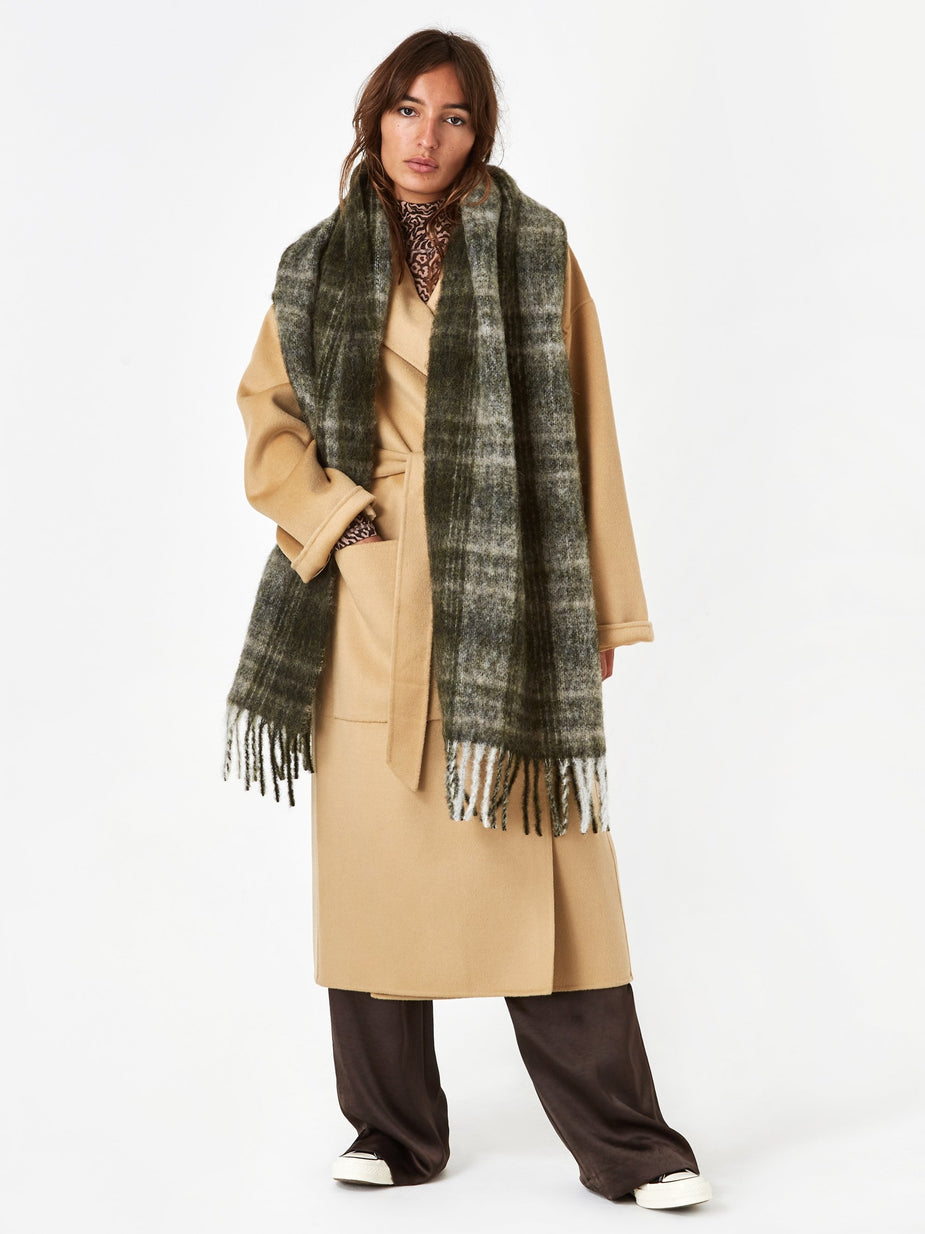 Holzweiler Holzweiler Fresia Check Scarf - Laurite - Other