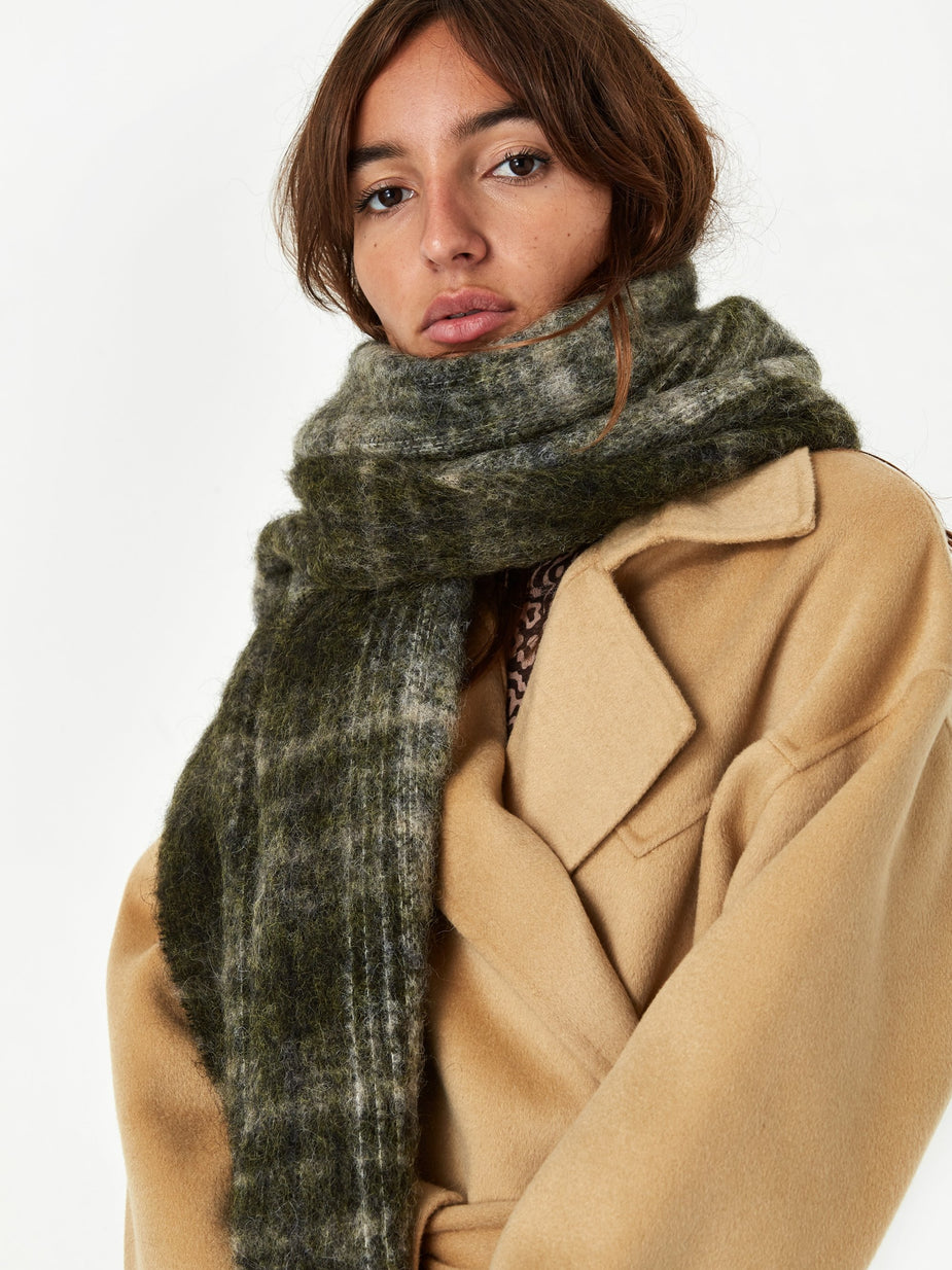 Holzweiler Holzweiler Fresia Check Scarf - Laurite - Other