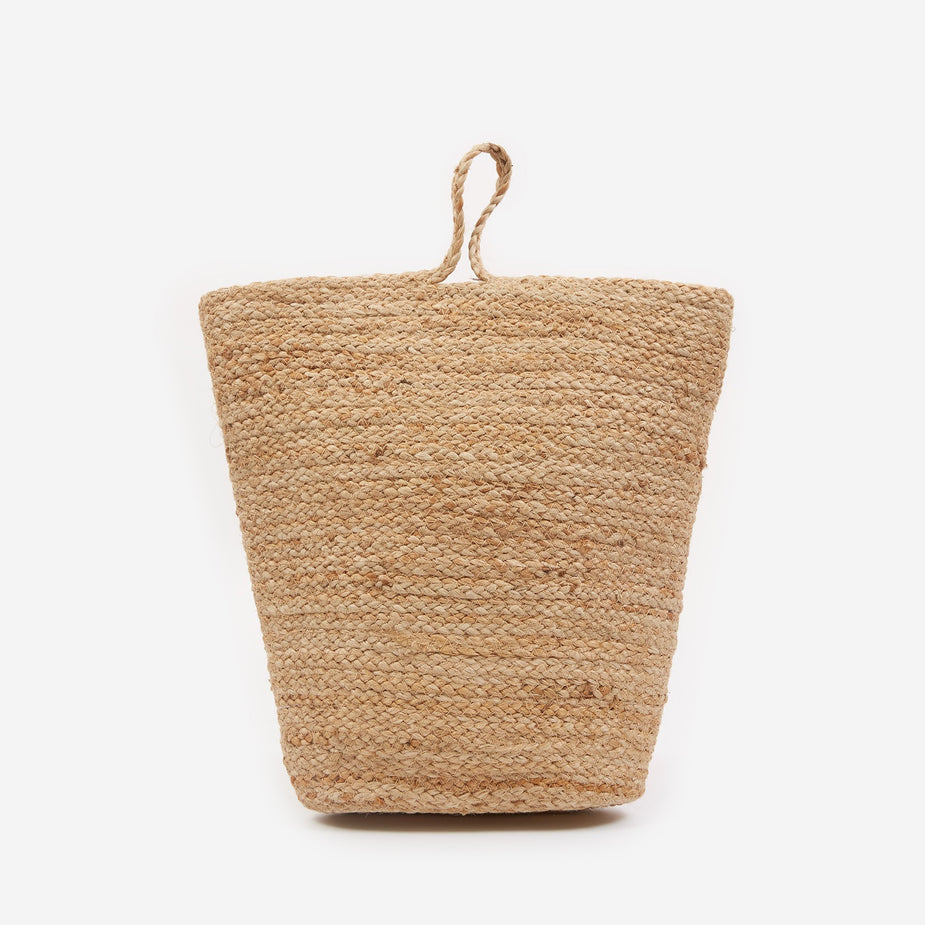 House Doctor House Doctor Mira Hemp Storage Basket - Small - Neutrals