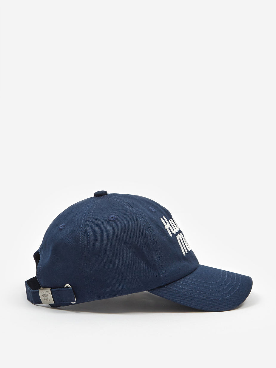 Human Made Human Made 6 Panel Twill Cap - Navy - Blue