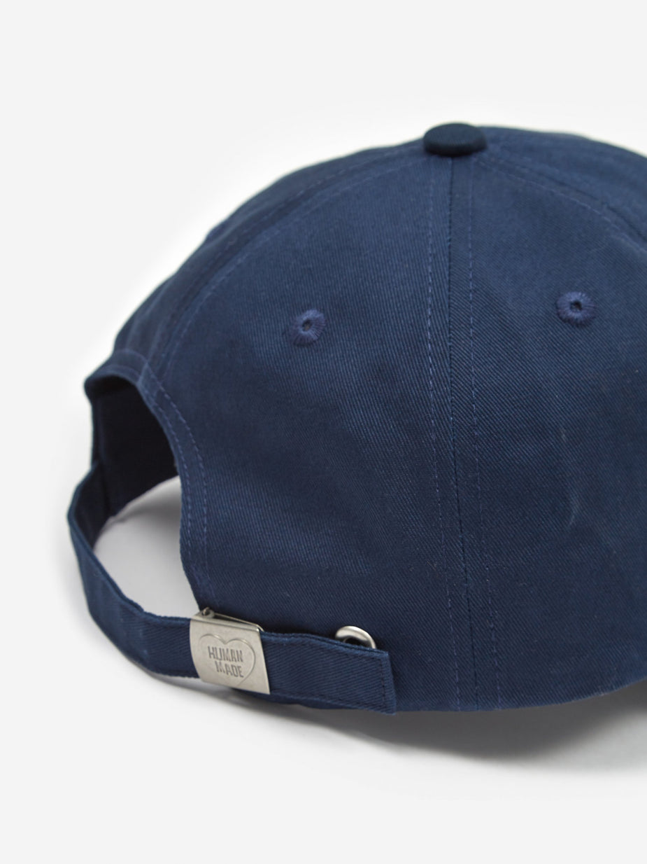 Human Made Human Made 6 Panel Twill Cap - Navy - Blue