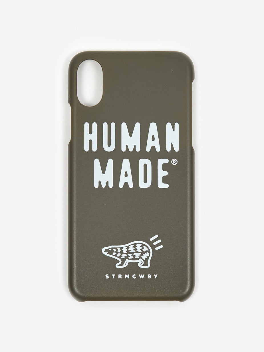 Human Made Human Made IPhone Case X/XS 1 - Olive Drab - Green