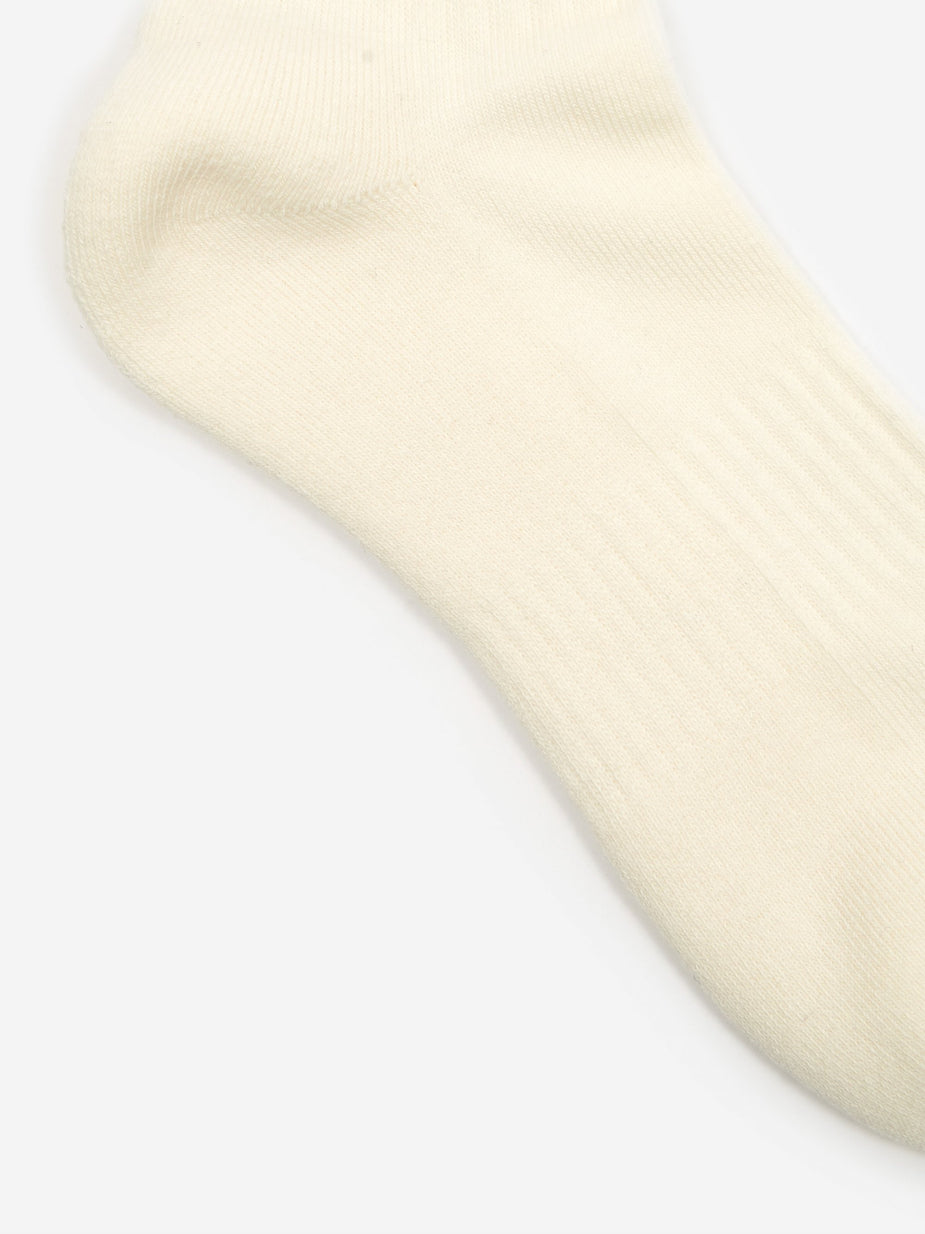 Human Made Human Made Long Pile Sock - White - White