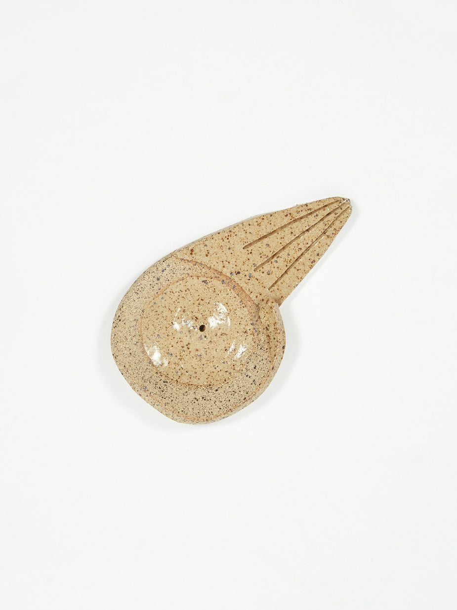 Hightide | Penco IIIVVVYYY Large Open Palm Incense Holder - Black Palm, White Fin - Other