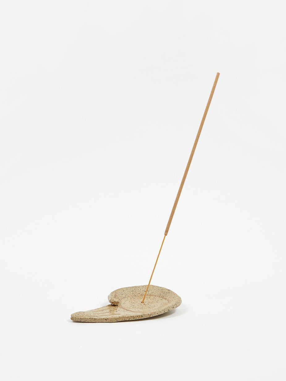 Hightide | Penco IIIVVVYYY Large Open Palm Incense Holder - Black Palm, White Fin - Other