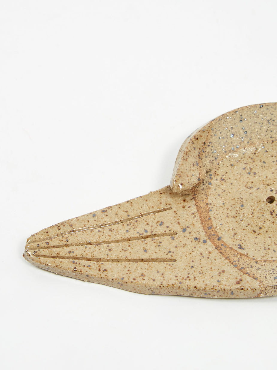 Hightide | Penco IIIVVVYYY Large Open Palm Incense Holder - Black Palm, White Fin - Other