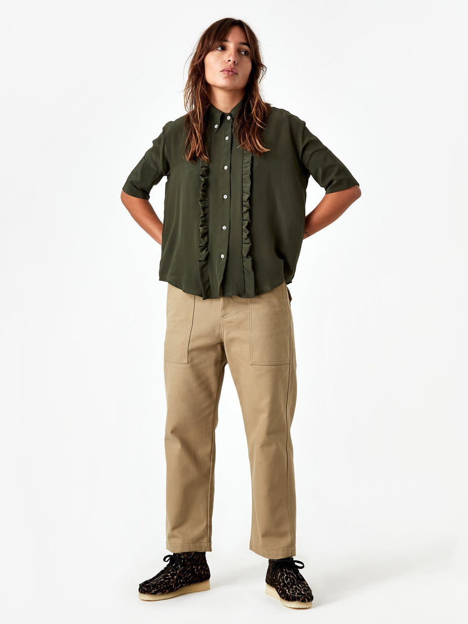 Jejia Jejia Baby Therese Shirt - Green Silk - Green