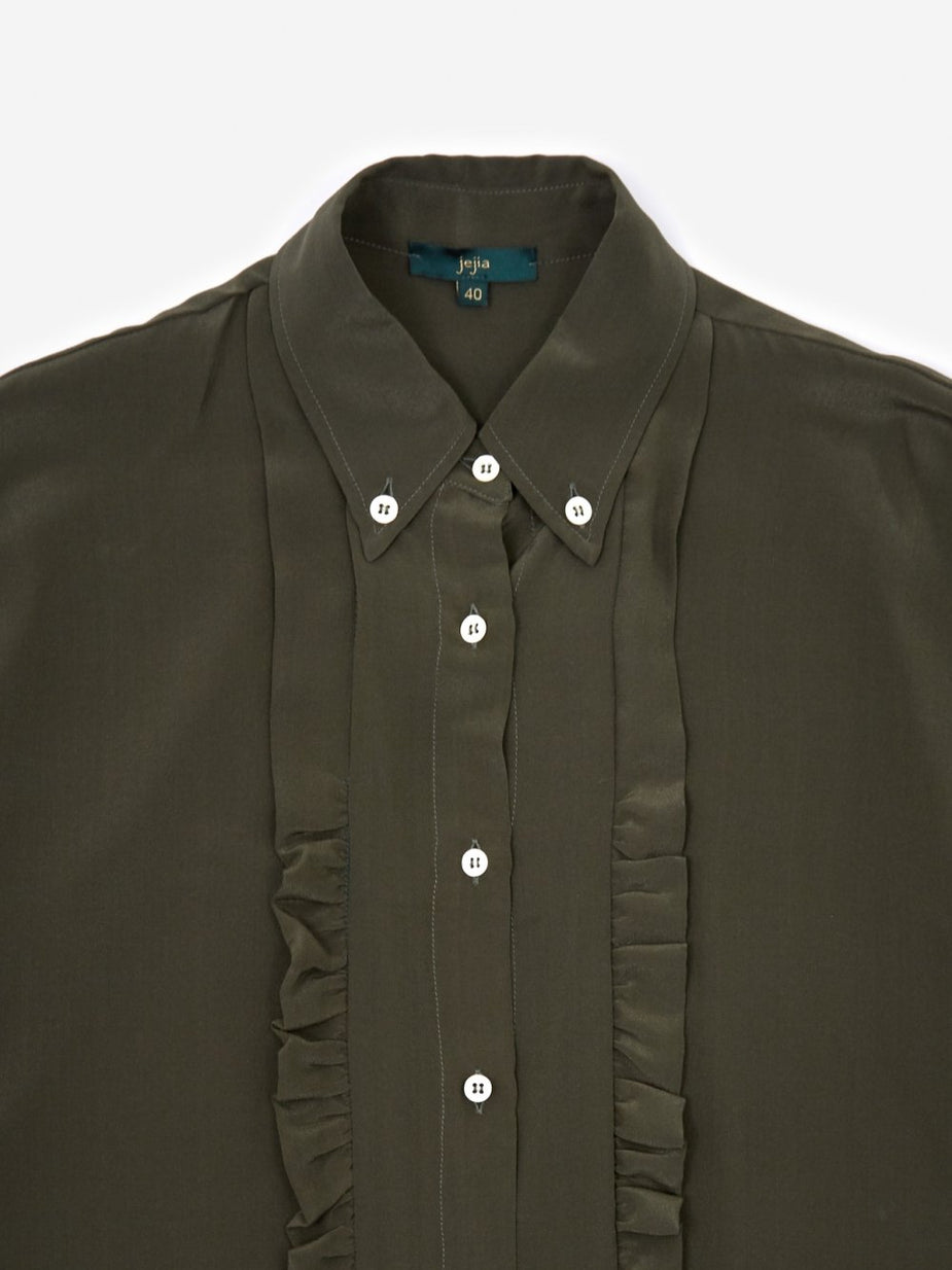 Jejia Jejia Baby Therese Shirt - Green Silk - Green