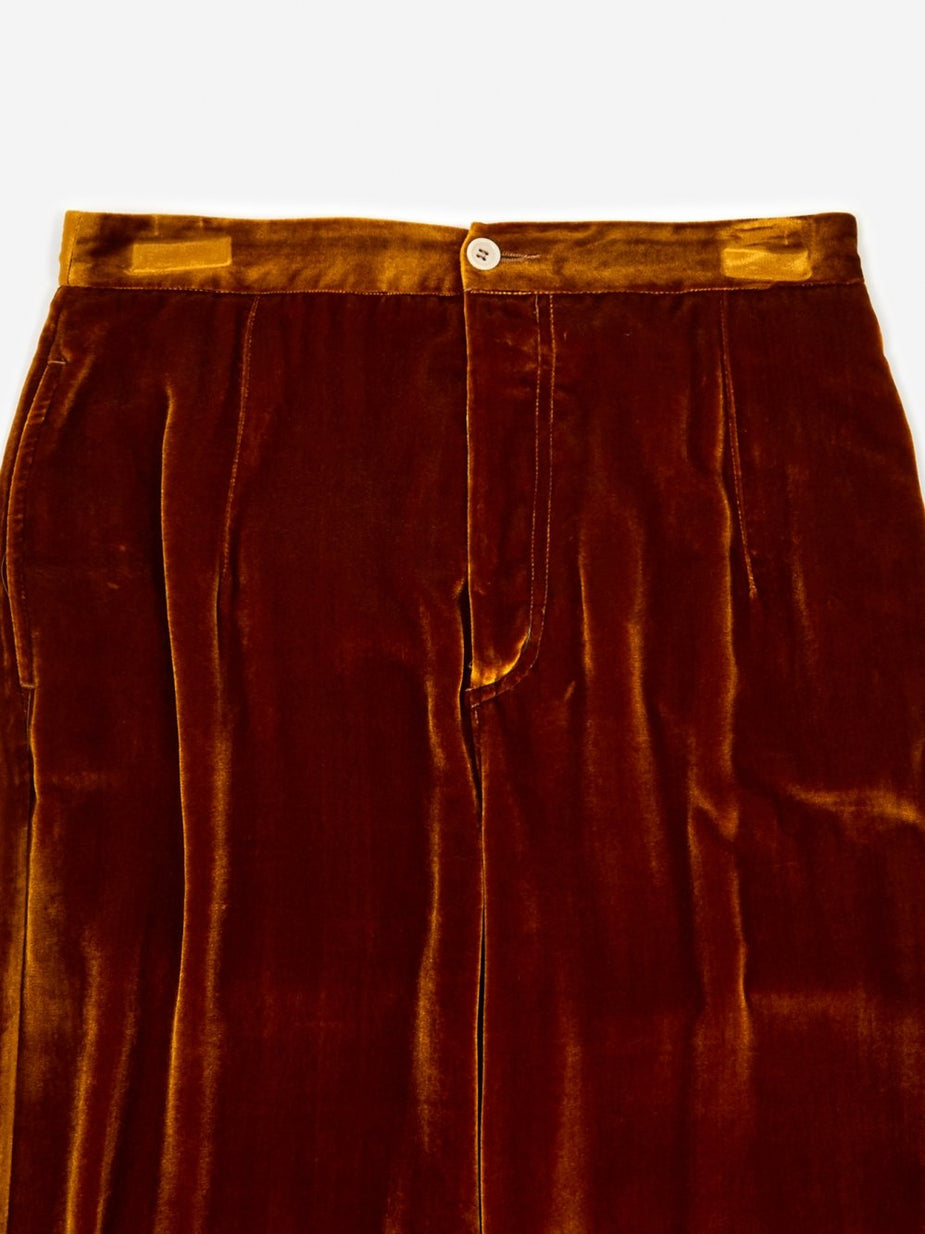 Jejia Jejia Jackie Pant - Gold Velvet - Gold