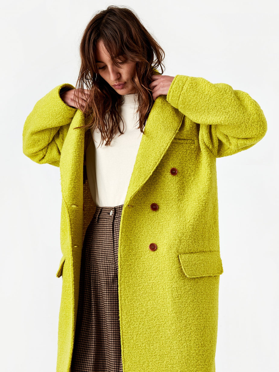 Jejia Jejia Katherine Coat - Yellow - Yellow