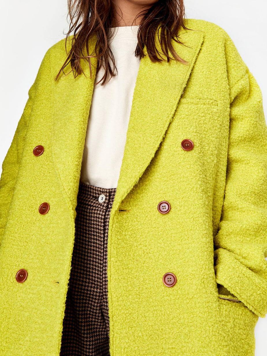 Jejia Jejia Katherine Coat - Yellow - Yellow