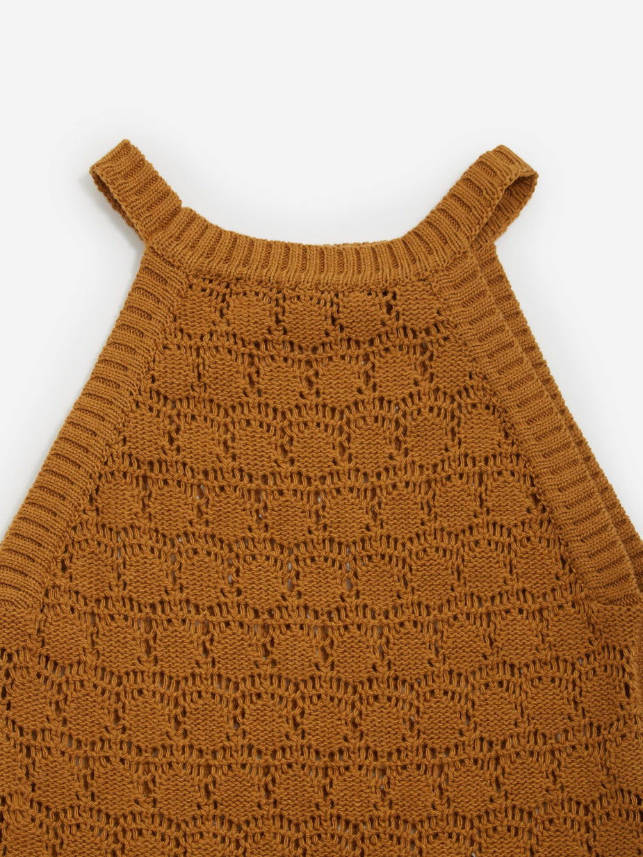 Jejia Jejia Rose Knit Tank - Mustard - Yellow