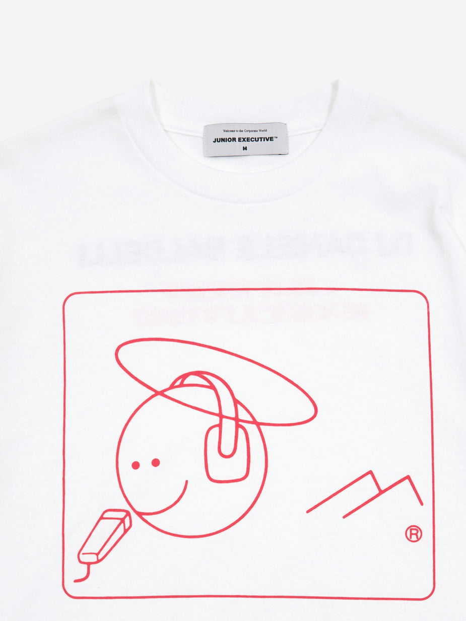Junior Executive Junior Executive x DB x Baia Shortsleeve T-Shirt - White - White