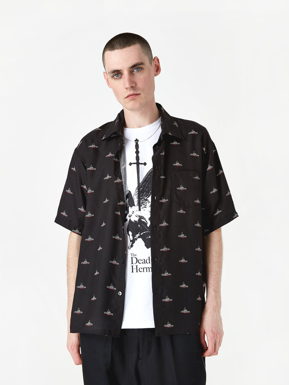 Undercover JohnUNDERCOVER Short Sleeve Shirt - Black - Black