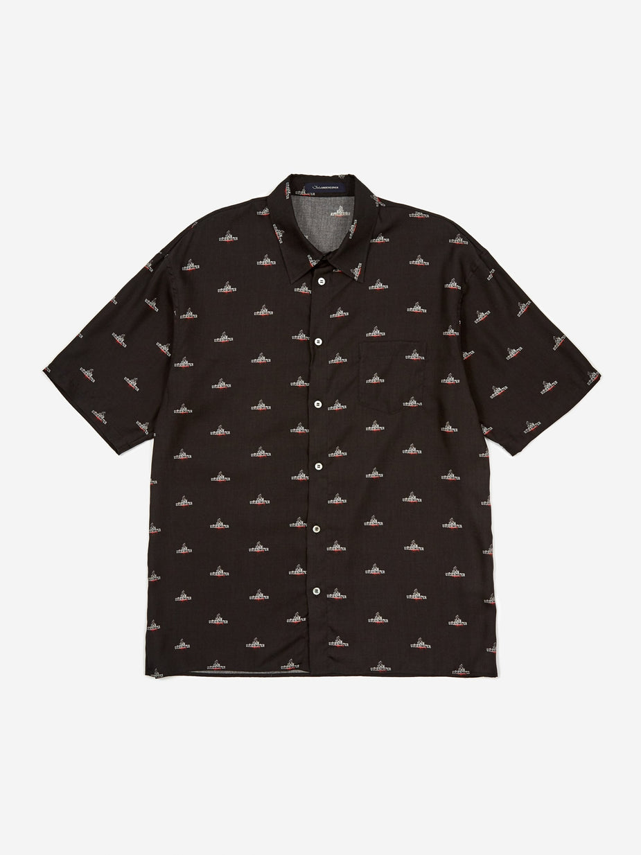 Undercover JohnUNDERCOVER Short Sleeve Shirt - Black - Black