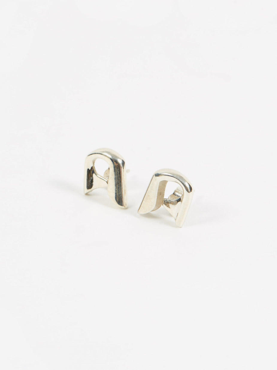 Judy Blame Jewellery Judy Blame Jewellery Small Pin Earrings - Silver - Silver