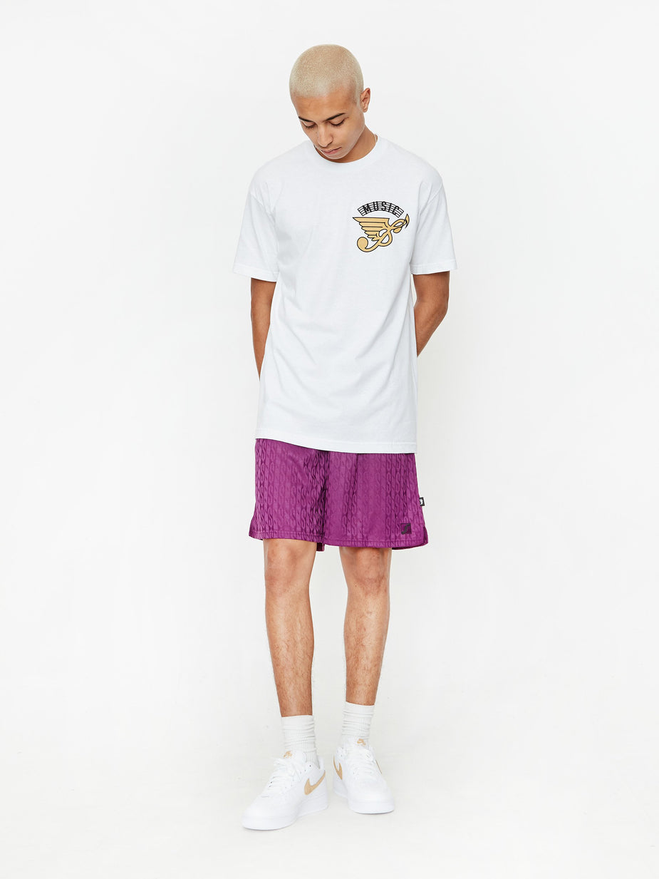 Junior Executive Junior Executive Music Shortsleeeve T-Shirt - White - White