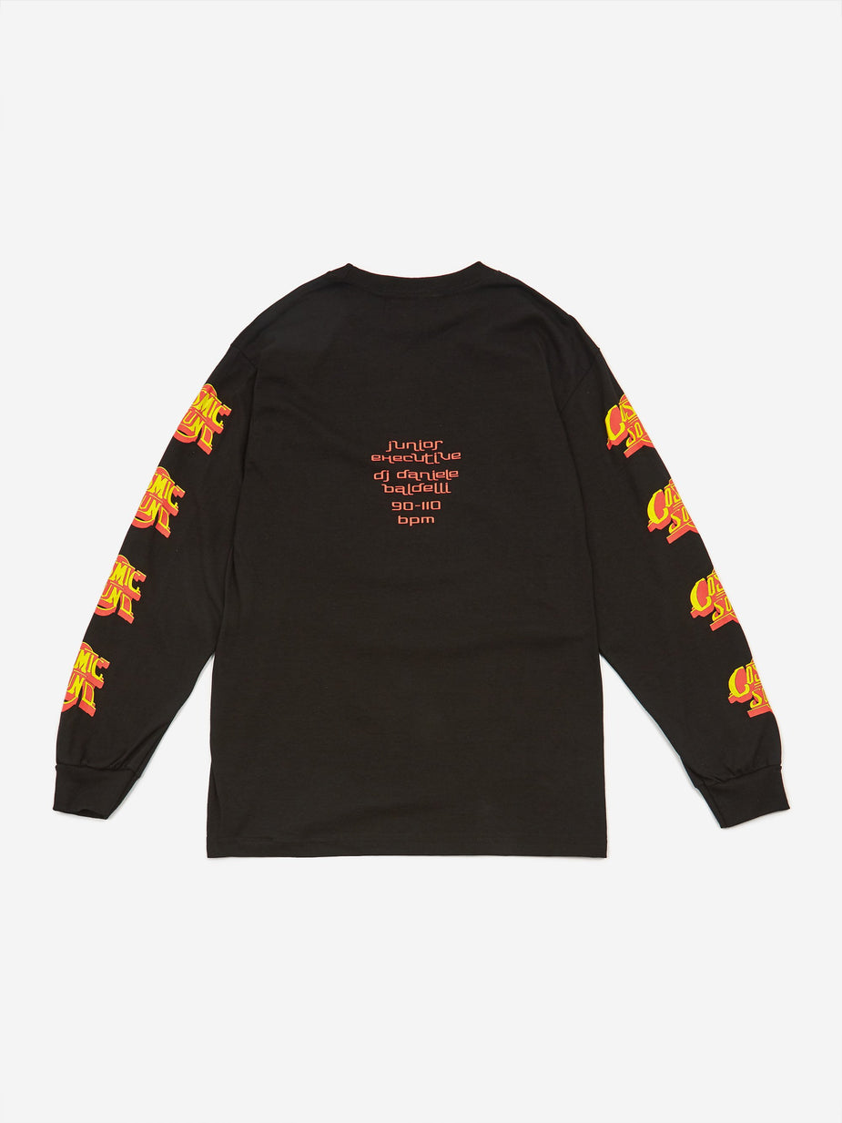 Junior Executive Junior Executive x DB Cosmic Sound Longsleeve T-Shirt - Black - Black