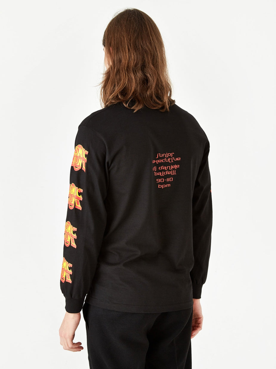 Junior Executive Junior Executive x DB Cosmic Sound Longsleeve T-Shirt - Black - Black