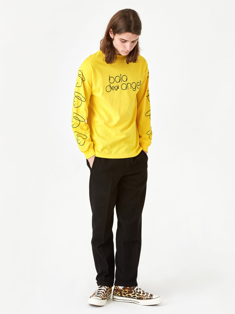 Junior Executive Junior Executive x DB x Baia Longsleeve T-Shirt - Yellow - Yellow