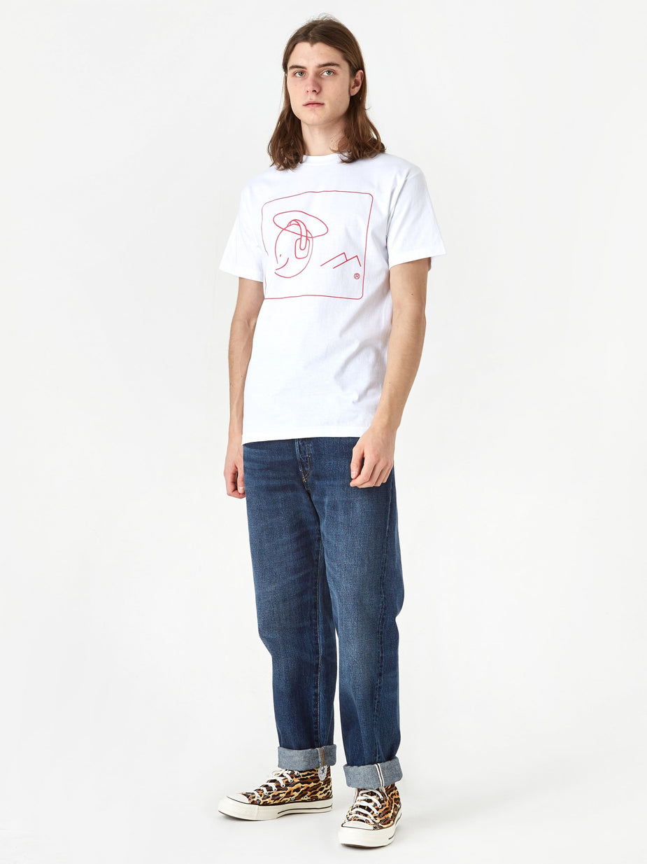 Junior Executive Junior Executive x DB x Baia Shortsleeve T-Shirt - White - White