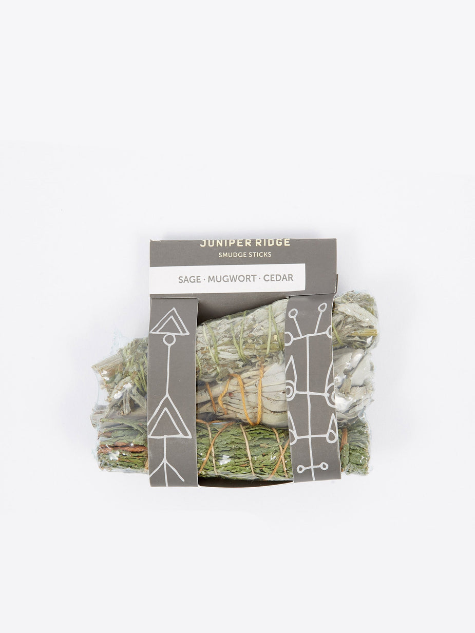 Juniper Ridge Juniper Ridge Smudge Variety Pack (Cedar, Mugwort, Sage) - Other