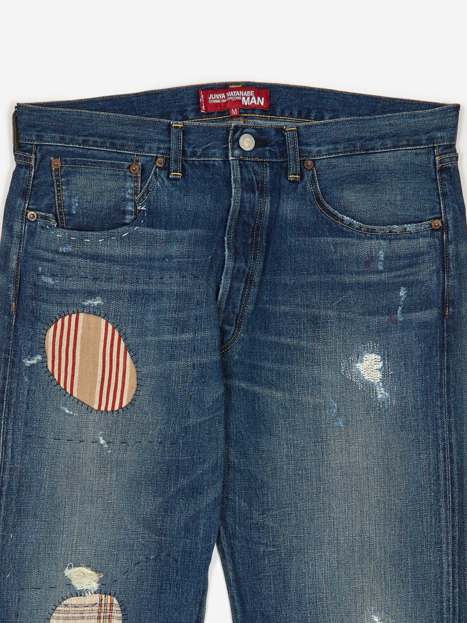 Junya Watanabe Man Junya Watanabe MAN Custom Levis 501 1955 Jean - Indigo - Blue