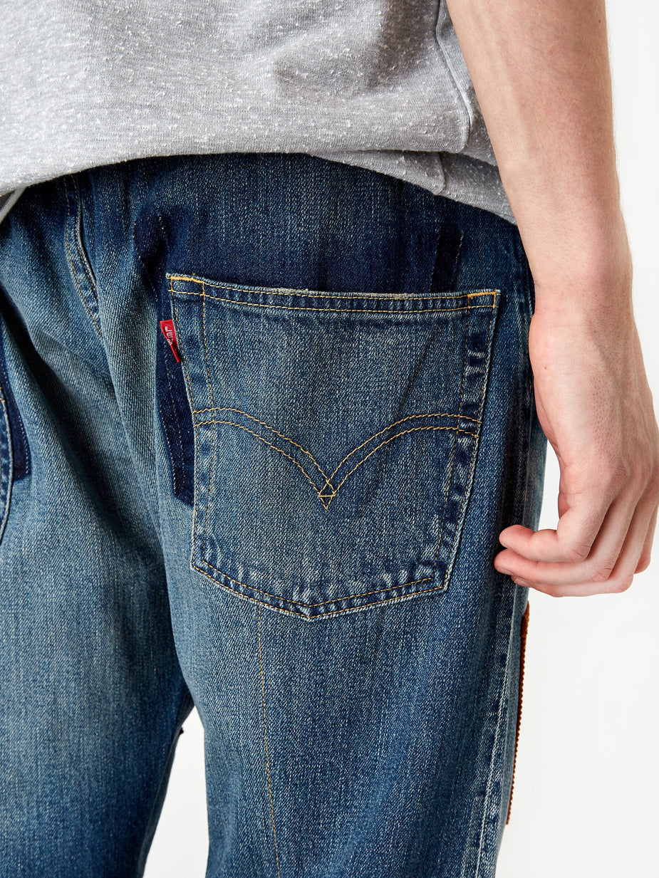 Junya Watanabe Man Junya Watanabe MAN Customise Selvedge Denim Levis 501 1954 - Indigo - Blue