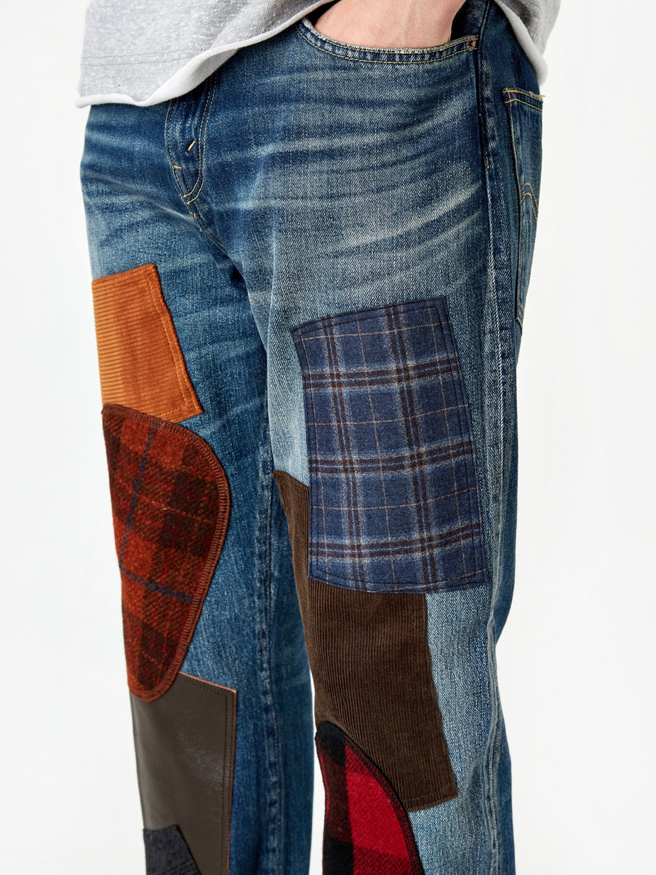 Junya Watanabe Man Junya Watanabe MAN Customise Selvedge Denim Levis 501 1954 - Indigo - Blue