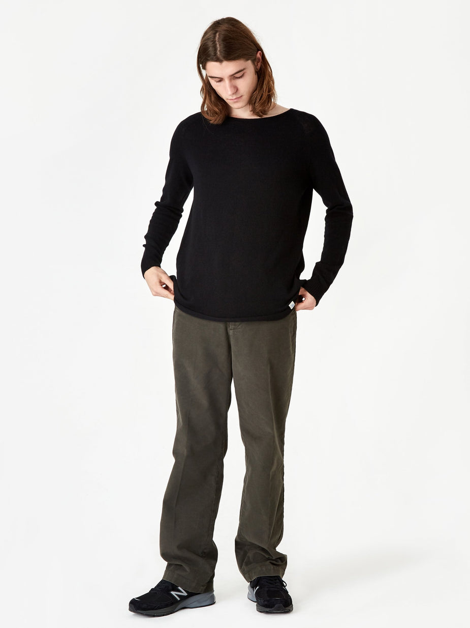 Junya Watanabe Man Junya Watanabe MAN Lambswool Silk Cashmere Jumper - Black - Black