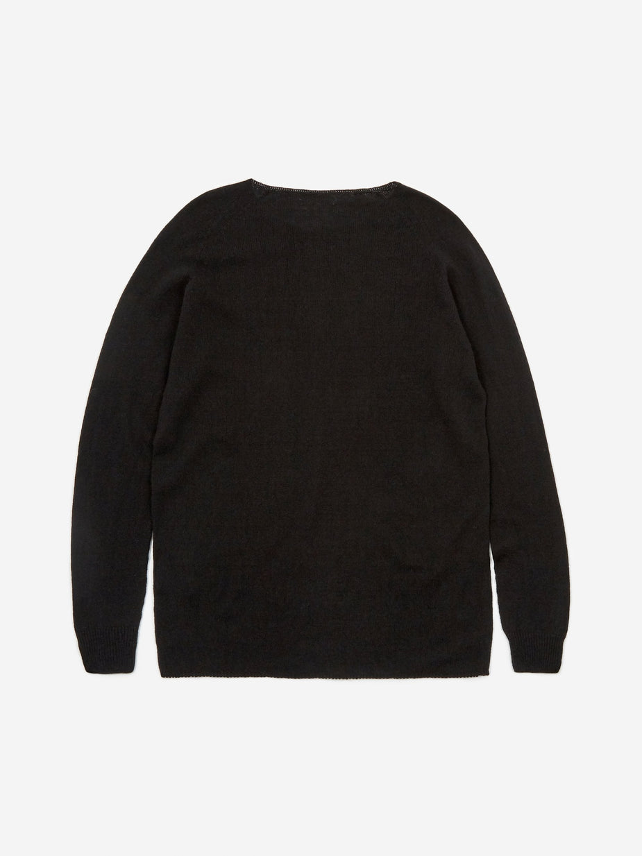 Junya Watanabe Man Junya Watanabe MAN Lambswool Silk Cashmere Jumper - Black - Black