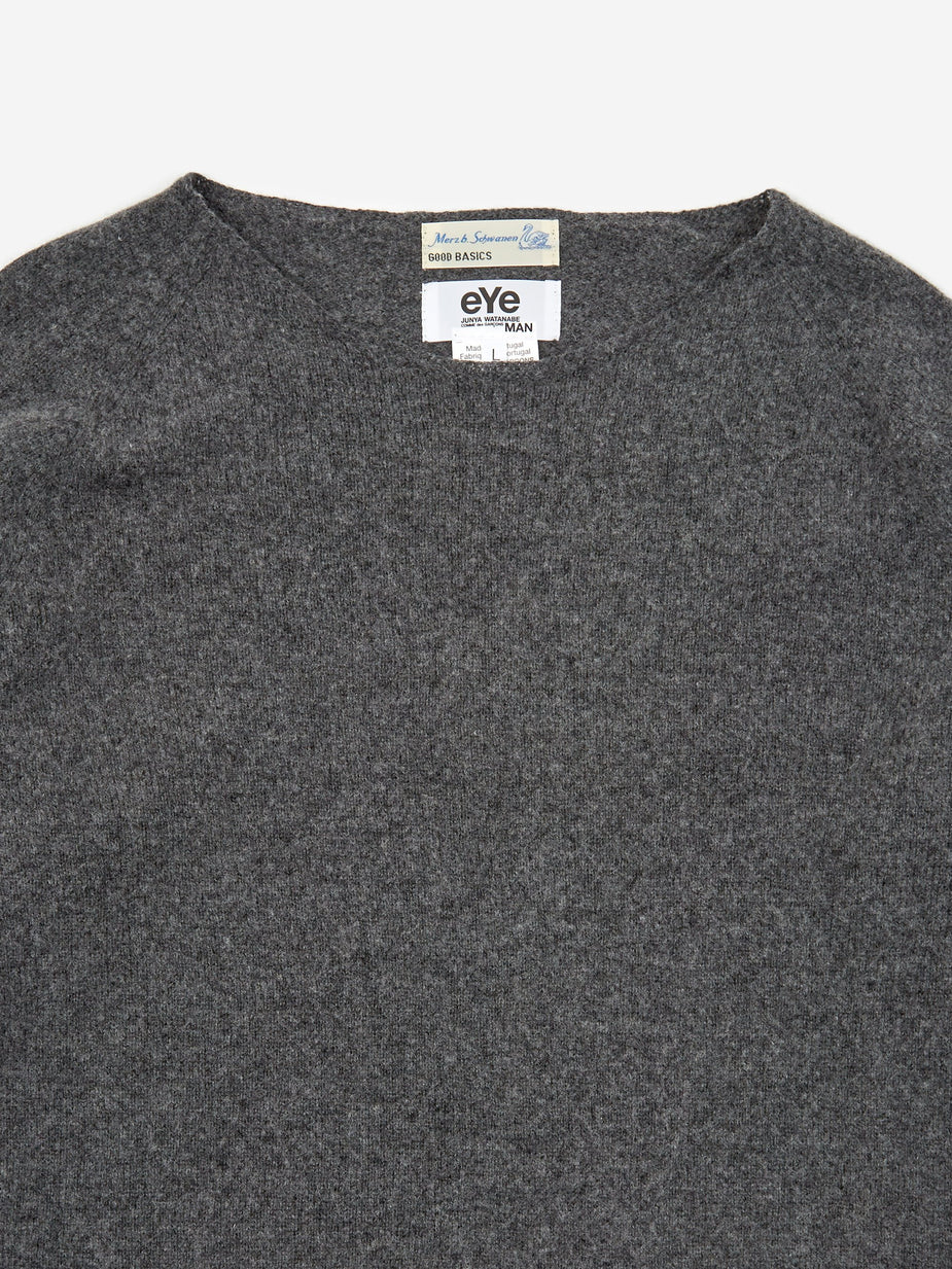 Junya Watanabe Man Junya Watanabe MAN Lambswool Silk Cashmere Jumper - Grey - Grey