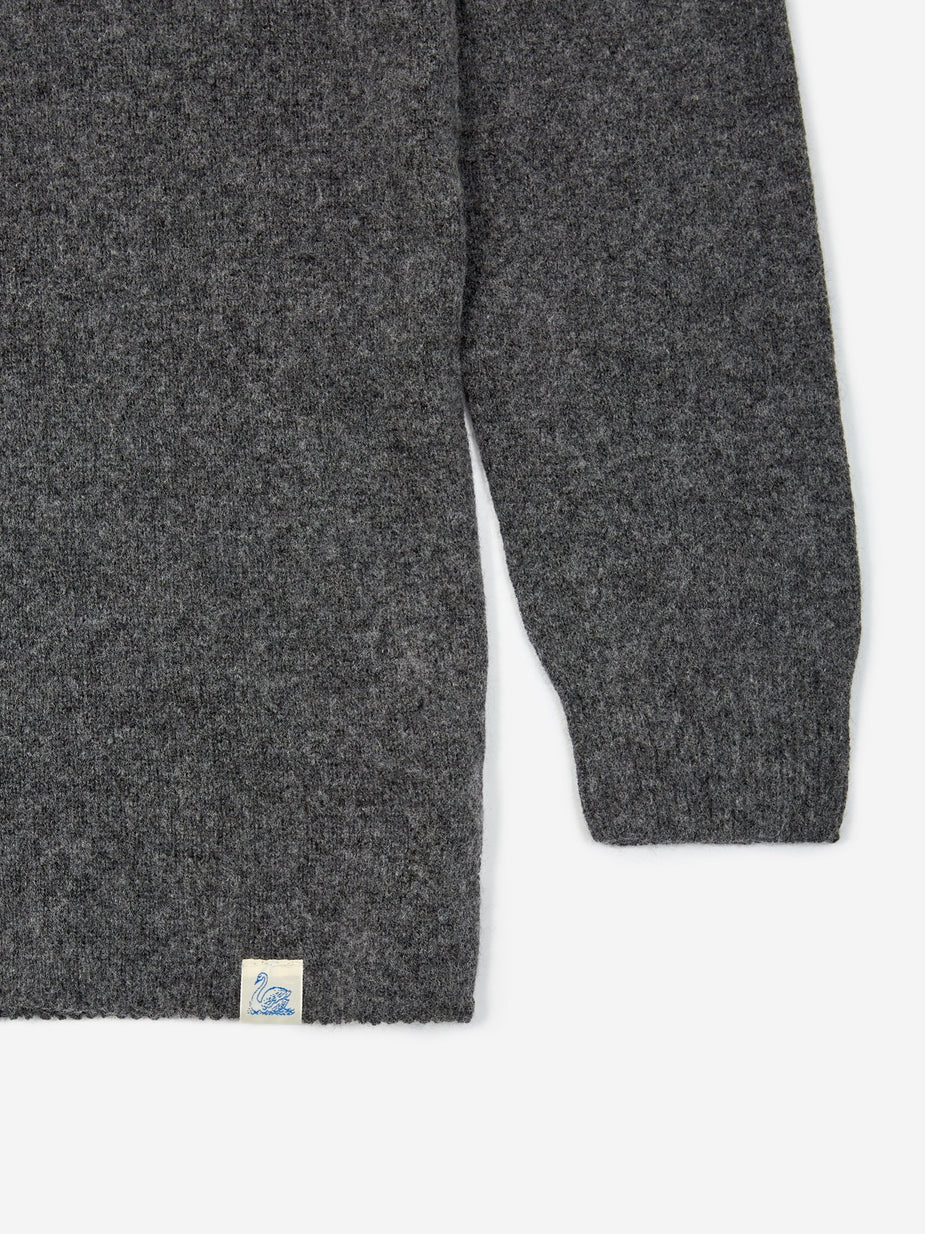 Junya Watanabe Man Junya Watanabe MAN Lambswool Silk Cashmere Jumper - Grey - Grey