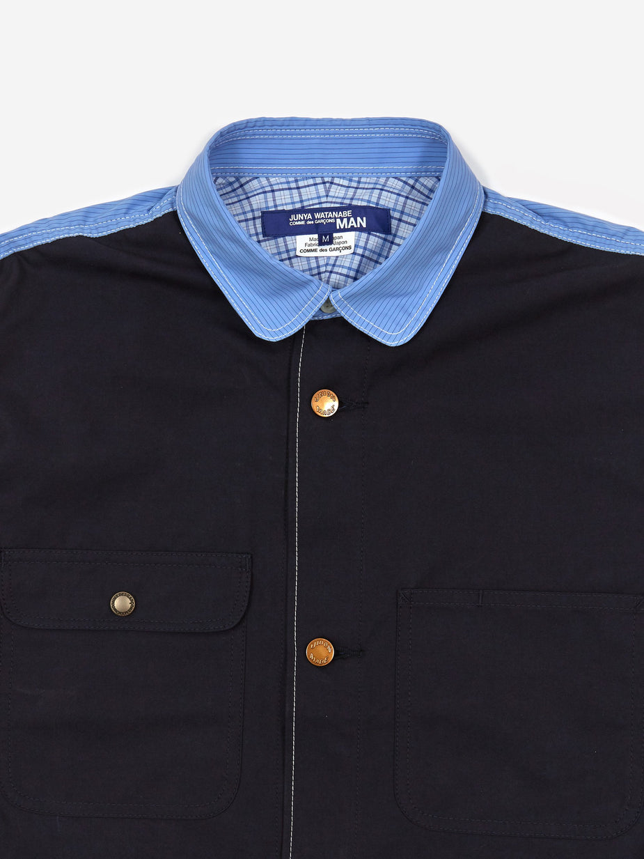 Junya Watanabe Man Junya Watanabe MAN Stripe Shirt - Navy/Blue - Blue