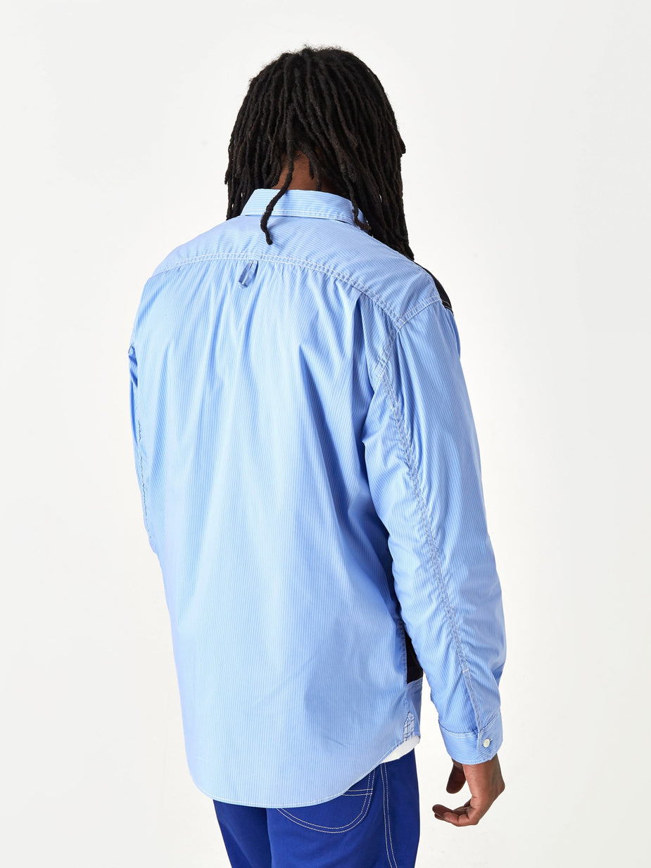 Junya Watanabe Man Junya Watanabe MAN Stripe Shirt - Navy/Blue - Blue