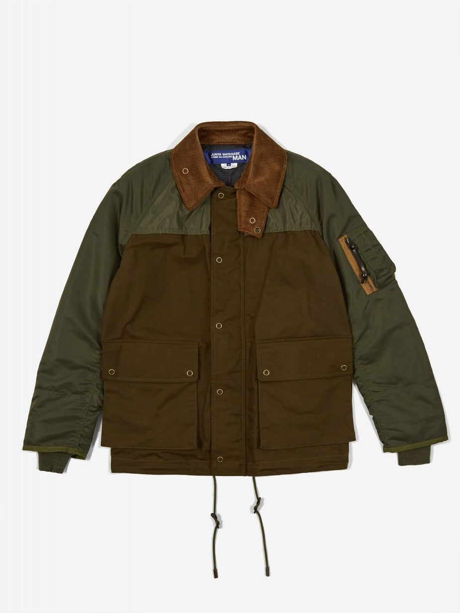 Junya Watanabe Man Junya Watanabe MAN Duck Jacket - Khaki/Green - Green