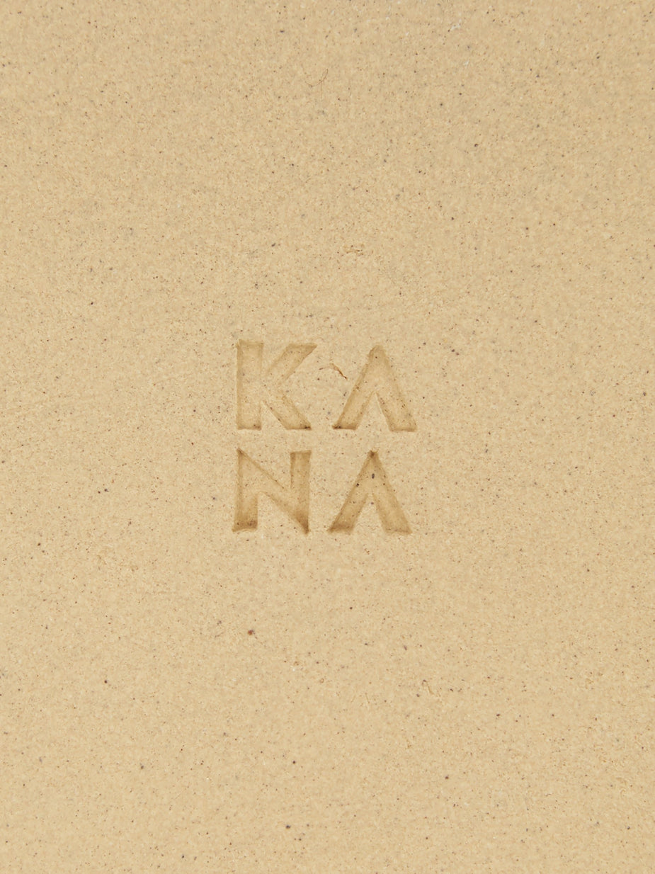 Kana Kana Cake Plate - Splatter Ink - Black