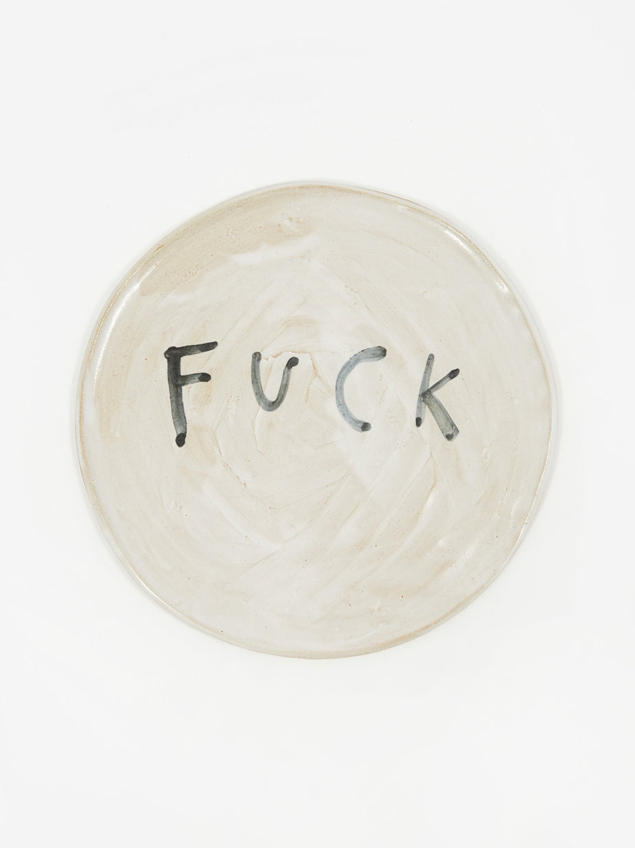 Kana Kana F*ck Brunch Plate - White