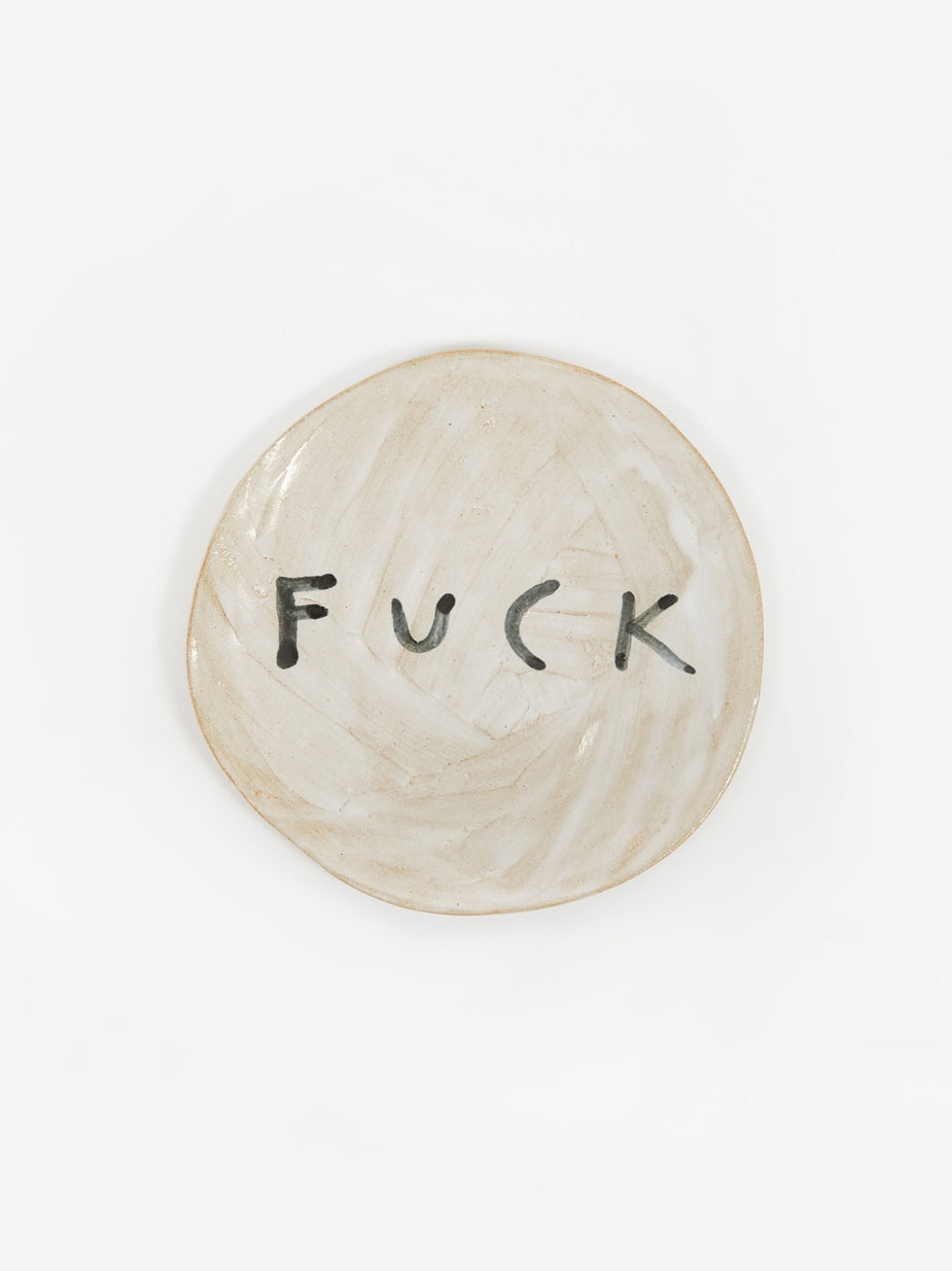 Kana Kana F*ck Cake Plate - White