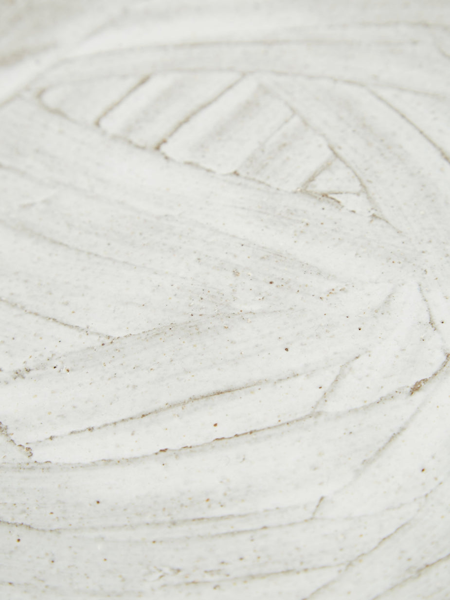 Kana Kana Flat Dinner Plate - Basic White - White