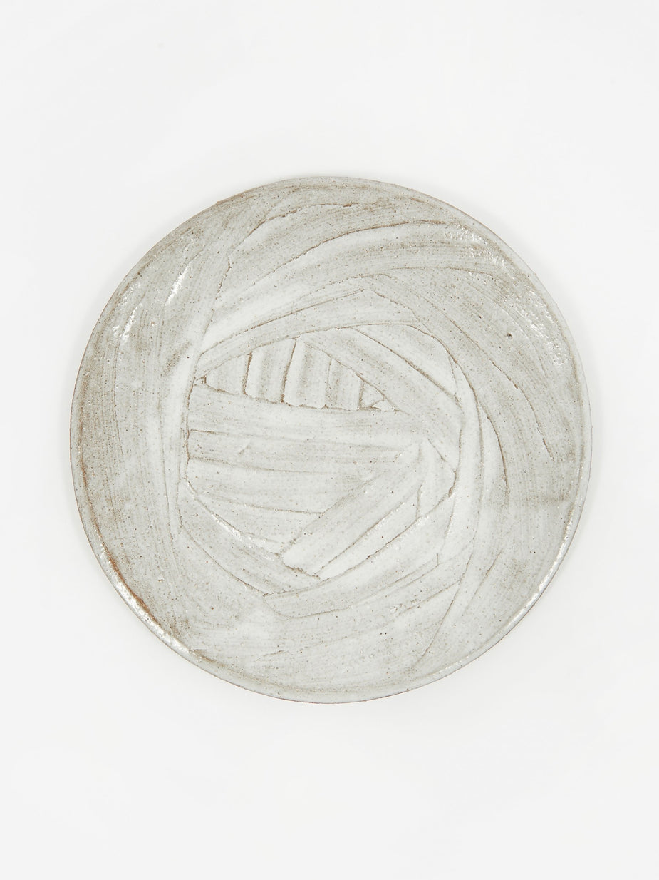 Kana Kana Flat Dinner Plate - Basic White - White