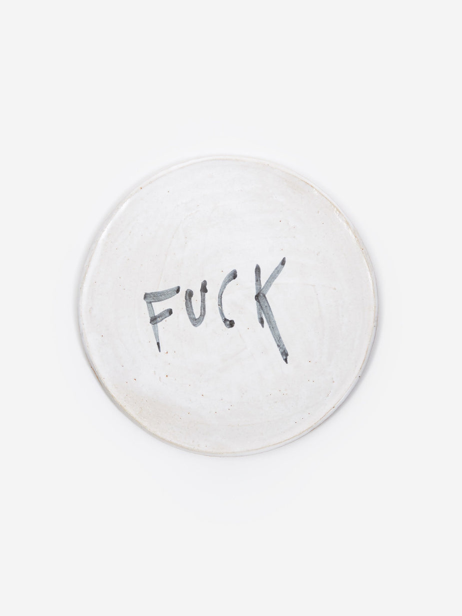 Kana Kana F*ck Brunch Plate - White