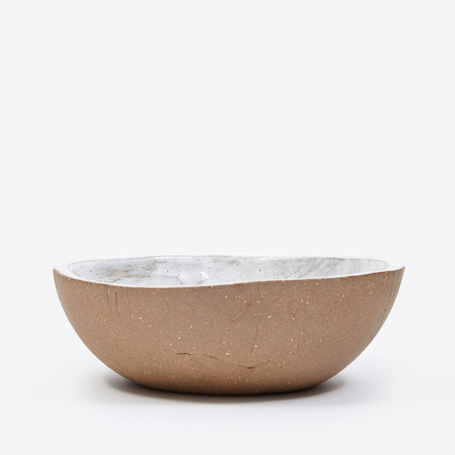 Kana Kana Wide Serving Bowl - Basic White - White