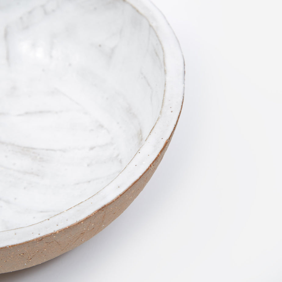 Kana Kana Wide Serving Bowl - Basic White - White