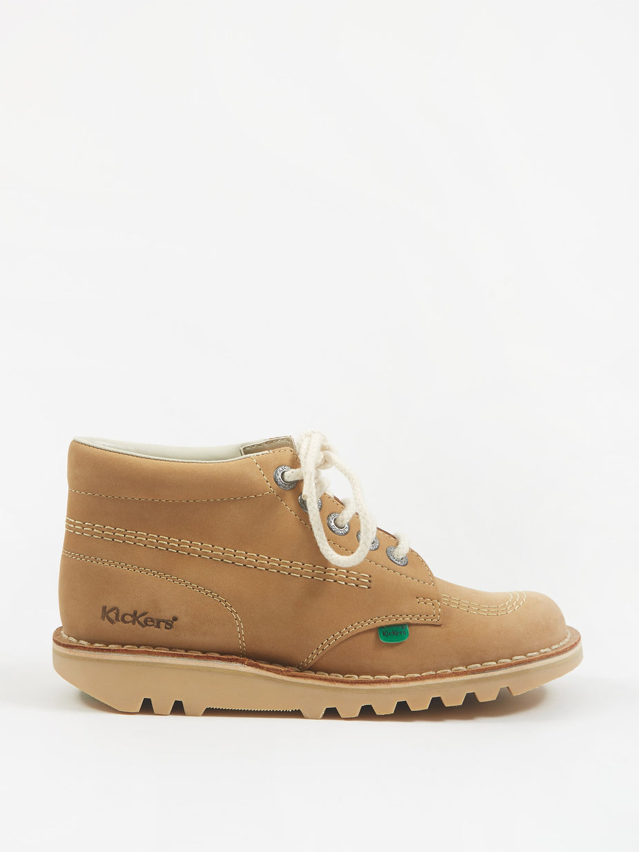 Kickers Kickers Kick Hi - Tan Nanuck - Orange